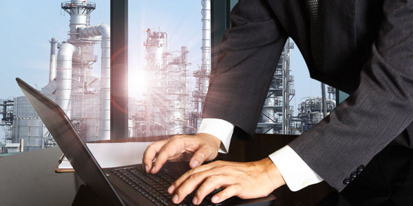 who we are - man on computer