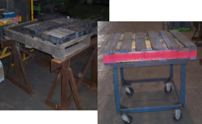 SWP059 – Pallets on Stands / Trolleys – OP12062 Rev 3/FO14112 Rev 1