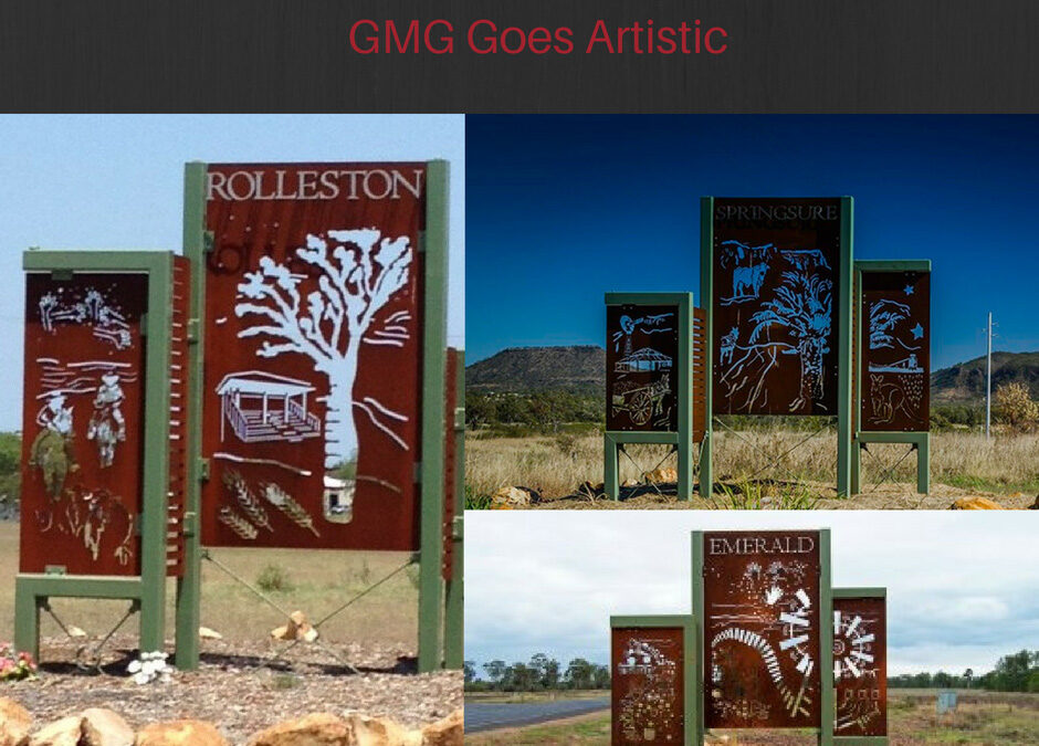 GMG gets artistic manufacturing beautiful & unique city entrance signs