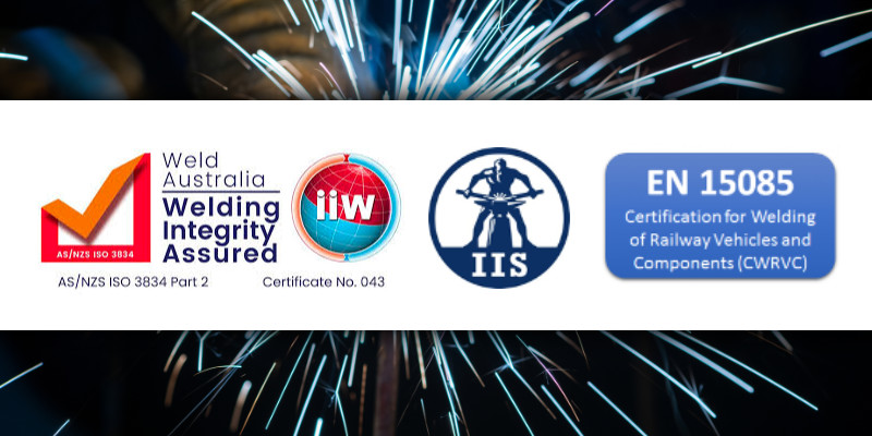 global manufacturing group successfully acheives ISO 3834-2 and EN 15085 certifications