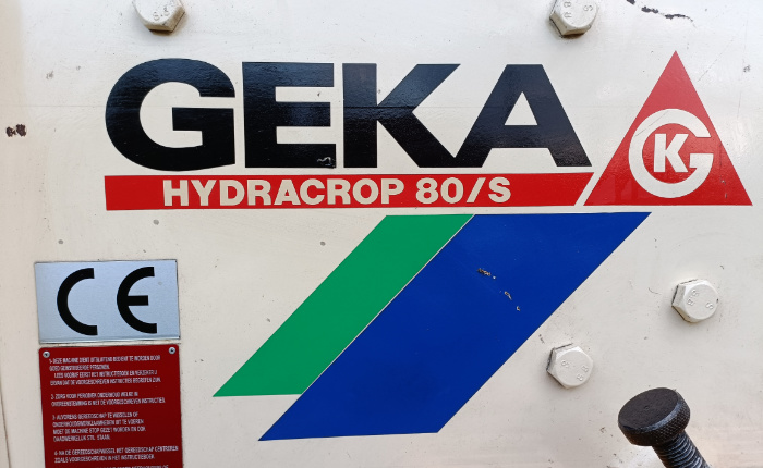 SWP20 – Geka Hydracrop 80/s or Cropper Serial No 12782 (V2)